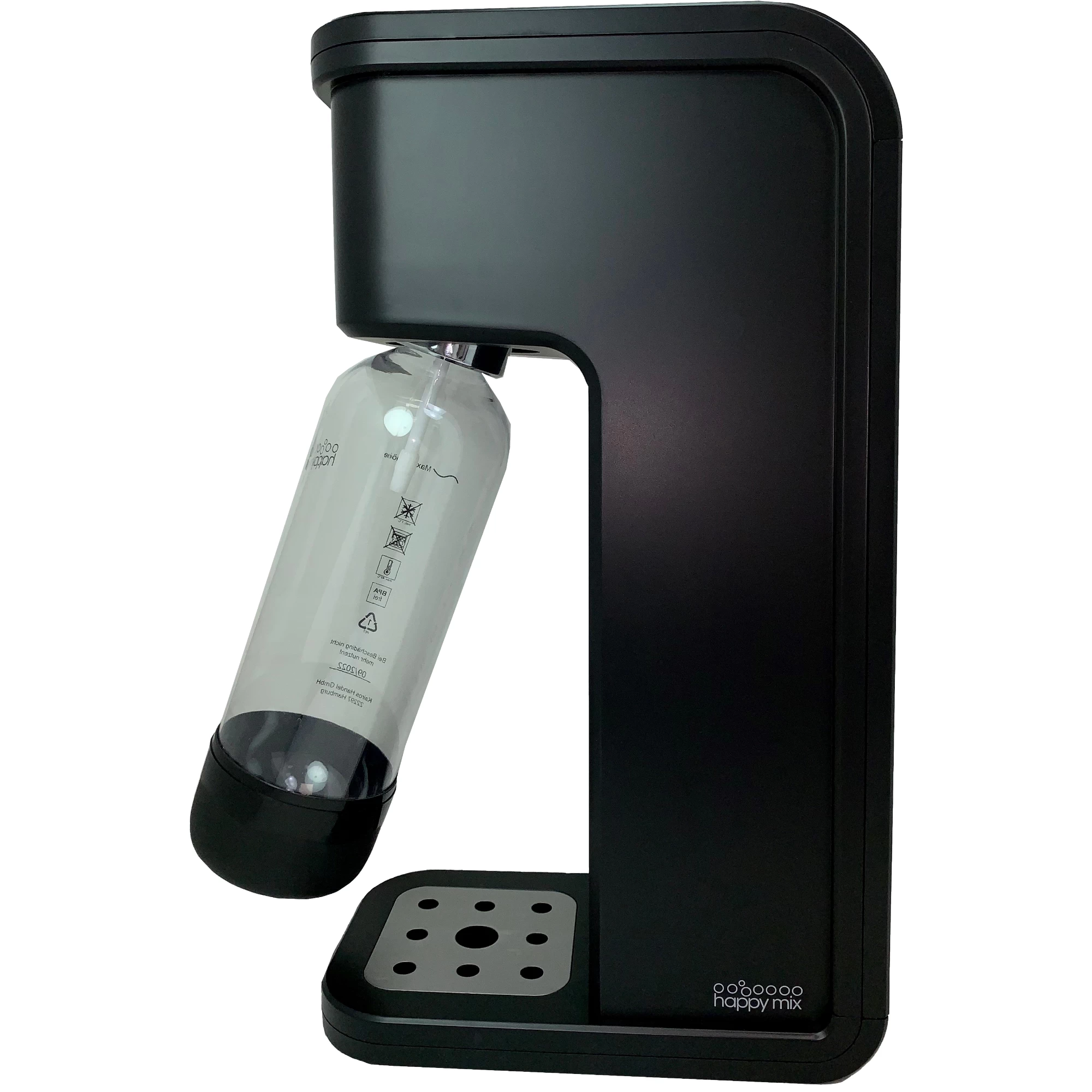 Happy Mix Wassersprudler Future mit OnePush-Funktion, inkl. CO2 Zylinder